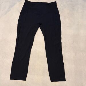 Lululemon size 8 Black High-Waisted Leggings
